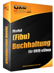 Buchhaltung (Fibu) Modul für OXID 4.7.x/5.0.x - 4.10.x/5.3.x | Dauerlizenz (Unbefristet)