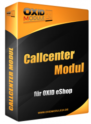 Callcenter Modul für OXID 4.7.x/5.0.x - 4.10.x/5.3.x | Dauerlizenz (Unbefristet)